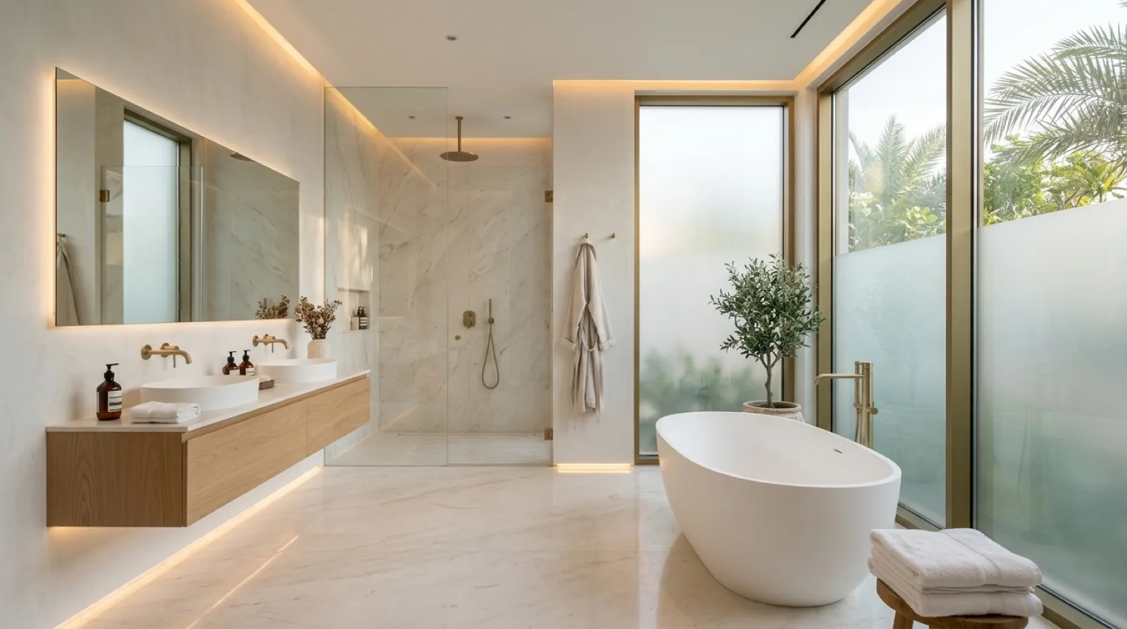 Master bathroom