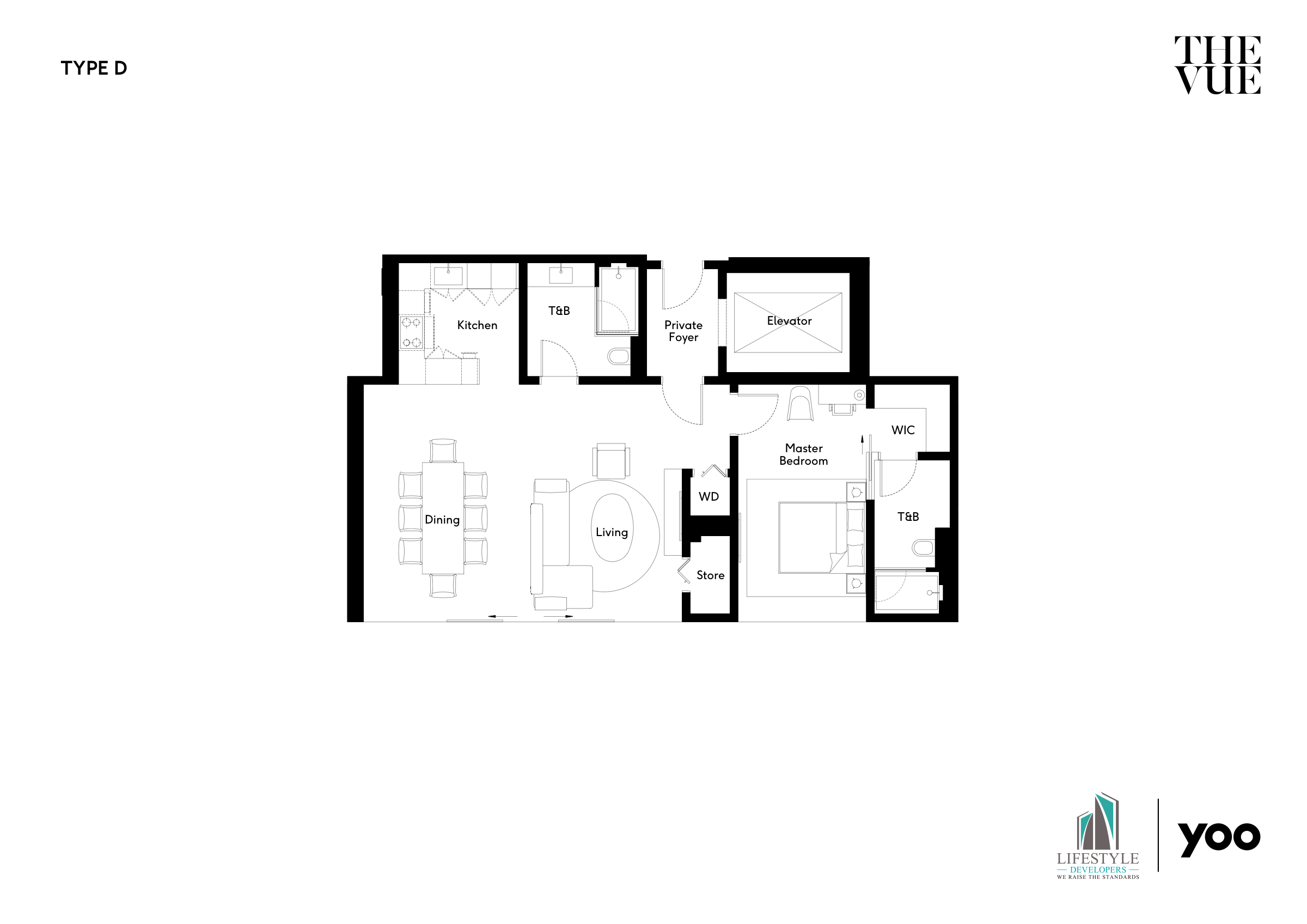 Site plan — نموذج D